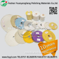 Cotton cloth buffing wheel for polishing stainless steel